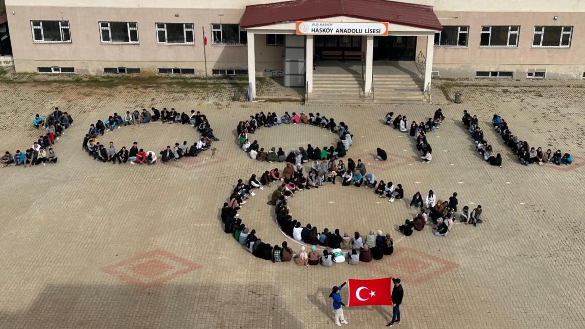 Hasköy Anadolu Lisesi Cumhuriyetin 100. Yılını Kutluyor
