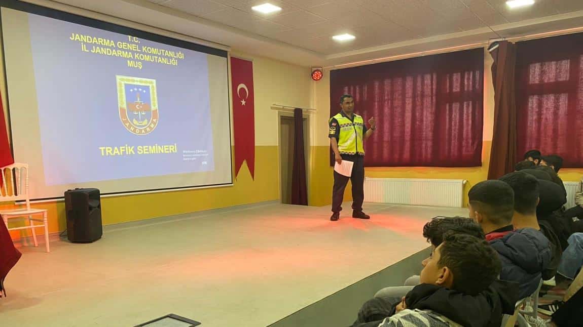 Hasköy Trafik Jandarma - Trafik ve İlk yardım Haftası Semineri